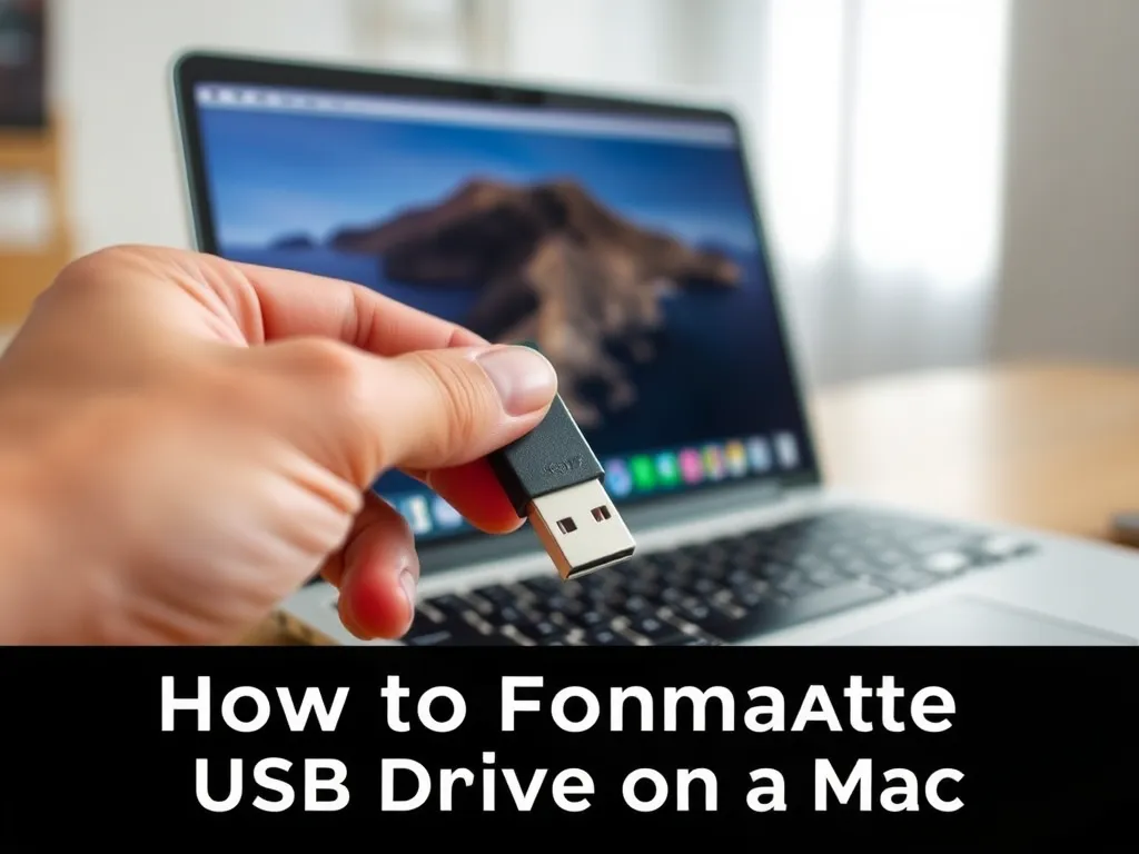Jak sformatować pendrive na MAC-u?