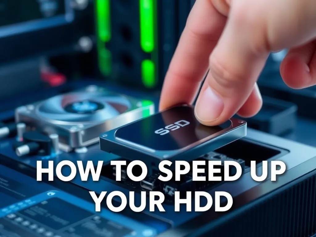 Jak przyspieszyć dysk HDD?