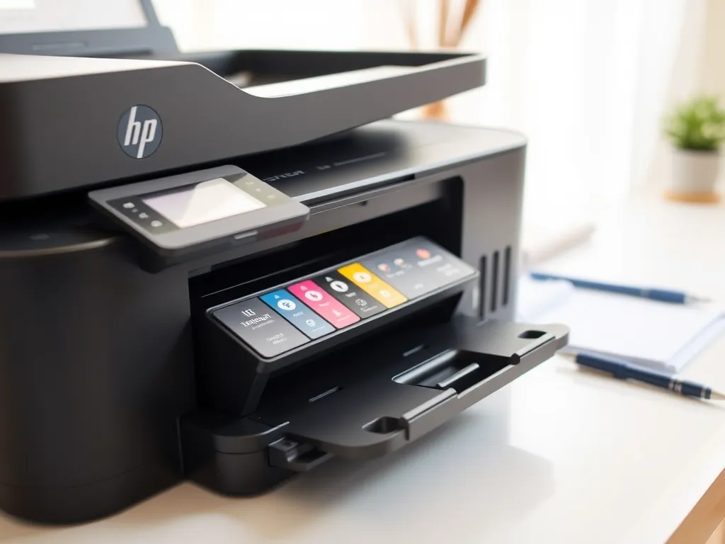 Jak sprawdzić poziom tuszu w drukarce hp?