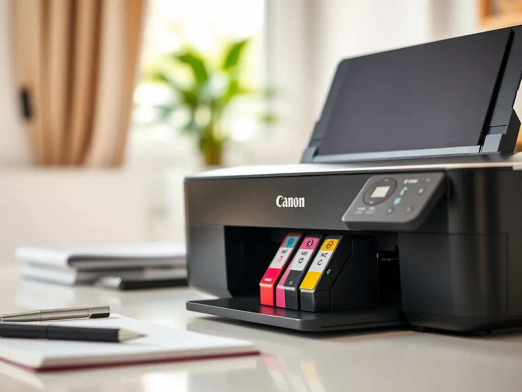 Jak wymienić tusz w drukarce Canon?