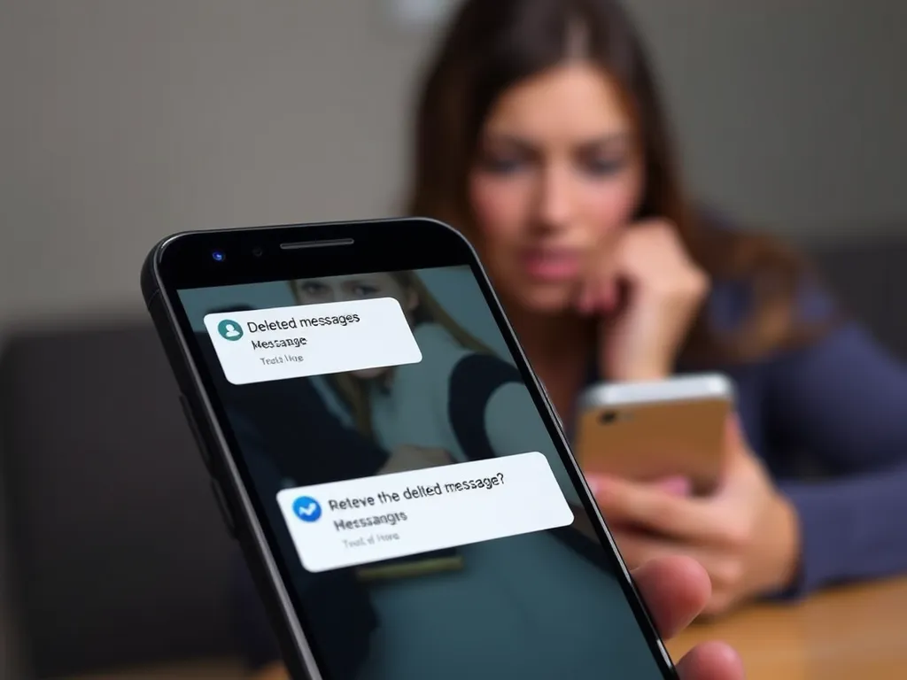Jak zobaczyć usunięte wiadomości na messengerze android?