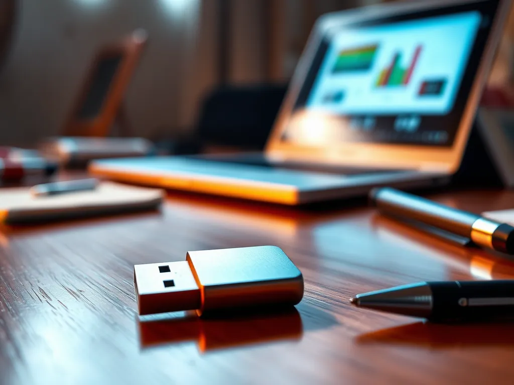 Jak zgrać prezentację na pendrive?