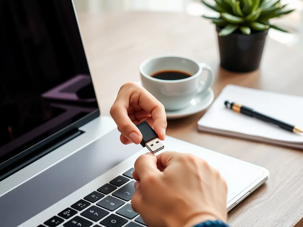 Jak otworzyć pendrive na MAC-u?