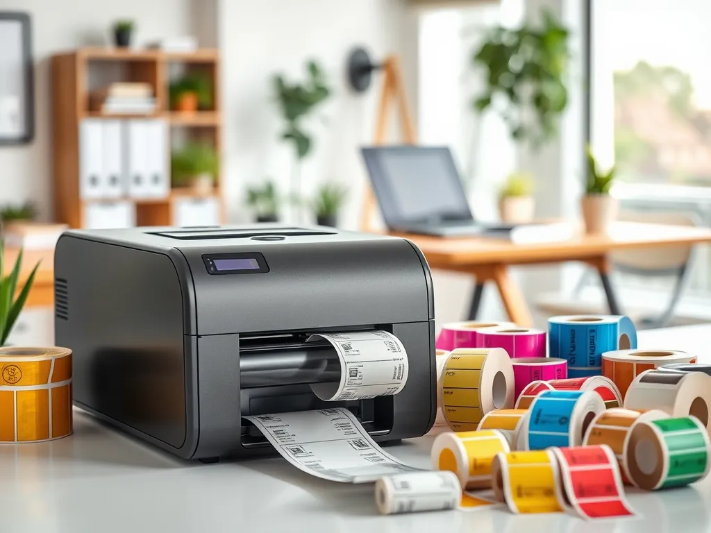 Jaka drukarka do etykiet samoprzylepnych?